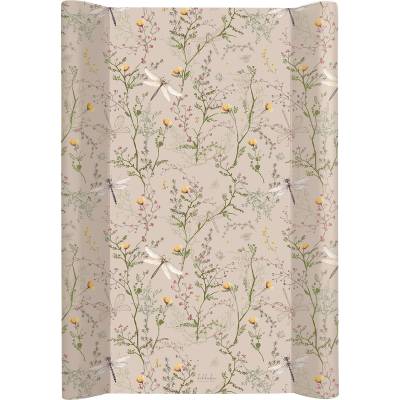 KikkaBoo Мека PVC подложка за повиване 50х80см Secret Garden Beige (31108060116)