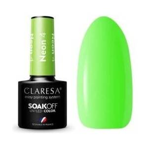 Claresa Claresa Soak Off UV/LED Neon Gel Polish 4 5g