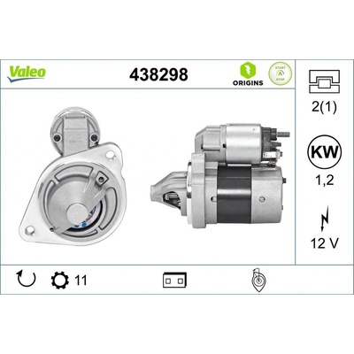 Startér VALEO 438298