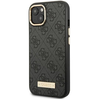 Image 1 of GUESS Гръб Guess PU 4G MagSafe Compatible Case за iPhone 14 Plus - Черен
