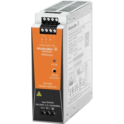 Weidmüller PRO TOP3 240W 24V 10A napájací zdroj, 24 V/DC, 10 A, 240 W