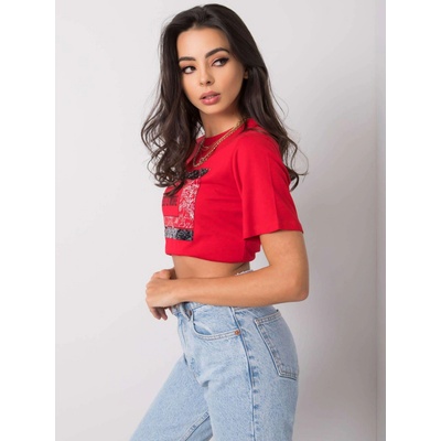 Tričko PM TS SS21TX20.85P PEPPER & MINT Červená
