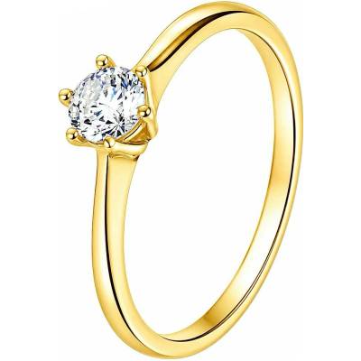 Zlaton Prsten žluté zlato se zirkonem vel.57 2g 001000203231