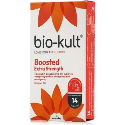 A.Vogel Пробиотик 14 пробиотични щама и витамин B12, Protexin Bio-Kult Boosted Extra Strength 15 caps