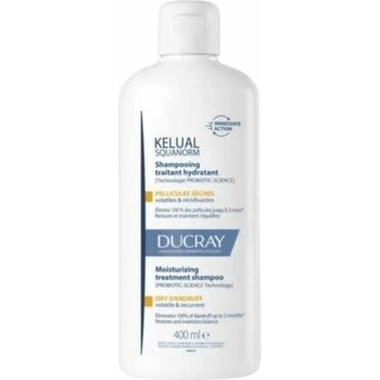 DUCRAY Kelual Squanorm Šampón hydratačný suché lupiny 400 ml