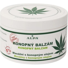 Alpa konopný balzam masážny s mentolom 250 ml