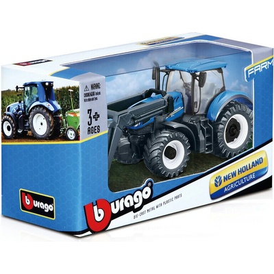 Bburago traktor s nakladačem 12ks BB18-31630