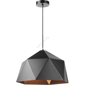 Image 1 of Onli - Пендел YONG 1xE27/22W/230V черен Ø 46 см (OL0227)