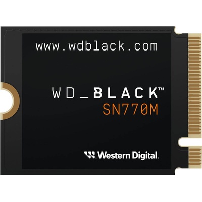 SSD POWERED BY SANDISK WD Black SN770M 2TB M. 2 2230 PCIe Gen4 x4 NVMe, Read/Write: 5150/4850 MBps, IOPS 650K/800K, TBW: 1200 (WDS200T3X0G-00CHY0)