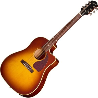 Epiphone J-45 Standard EC Honey Burst Електро-акустична китара Дреднаут
