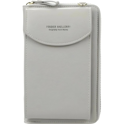 Baellerry Crossbody Peňaženka ME-25496 Sivá