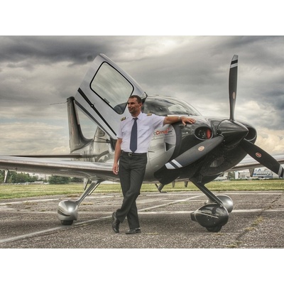 Pilotem luxusního letadla na zkoušku