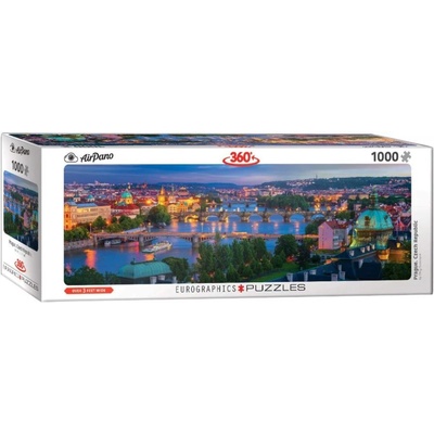 EUROGRAPHICS - Puzzle Prague, Czech Republic - 1 000 piese