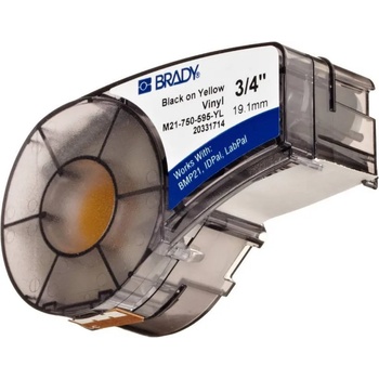 Image 1 of Brady Винилова лента Brady M21-750-595-YL, 19.05мм, 6.4м (142811)