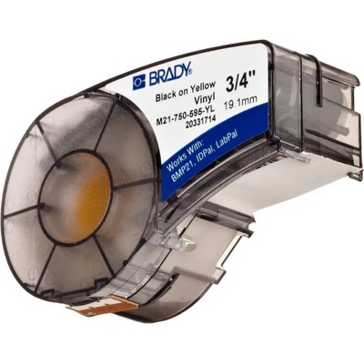 Brady Винилова лента Brady M21-750-595-YL, 19.05мм, 6.4м (142811)