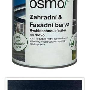 Osmo Garden Colour 7716 Anthracite Grey - Бързосъхнещ финиш на водна основа 0.75л (4314)