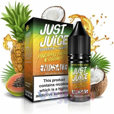 Just Juice Salt Pineapple Papaya & Coconut 10 ml 11 mg