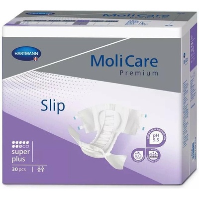 MoliCare Slip Super Plus 8 kvapiek L nohavičky inkontinenčné zalepovacie 120 - 150 cm 30 ks