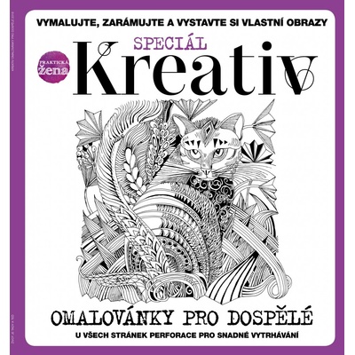 Kreativ Omalovánky pro dospělé 30 x 33 cm – Hledejceny.cz