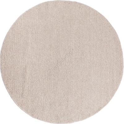 Multidecor Естествен кръгъл килим fir wool 160 см 2600 г/м2 бежов (mu0143)