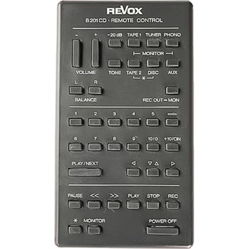 GENERAL Revox b201cd, b251, b710, b791, b795 - дистанционно управление дубликат (b201cd, b251, b710, b791, b795)