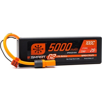 Smart Spektrum G2 LiPo 7.4 V 5000 mAh 100C HC IC5