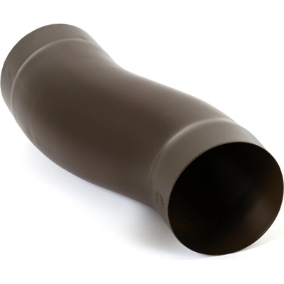 Evromat Odskok pre odkvapový zvod 100 mm pozink lak RAL 8017 hnedý