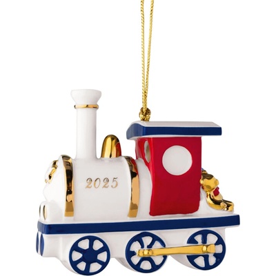 Villeroy & Boch Závesná ozdoba lokomotíva 2025 Christmas Classics
