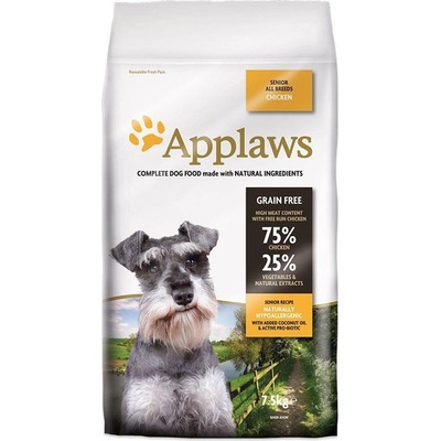 Applaws Dog Senior All Breed Chicken 7, 5 кг