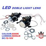  Фаровe к-т LED-2.5"Лупи за Вграждане А-3606-1 ('250143)