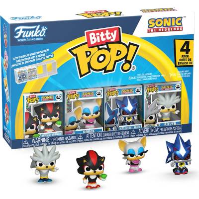 Funko Комплект мини фигури Funko Bitty POP! Games: Sonic The Hedgehog - 4 Pack (Series 1) (114002)