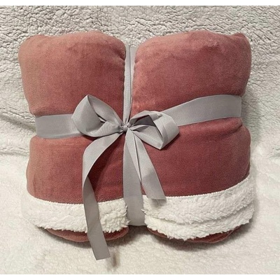 Jerry Fabrics Deka microflanel super soft s baránkom Staroružová 150x200