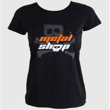 Image 1 of METALSHOP дамска тениска metalshop. cz - лого 3