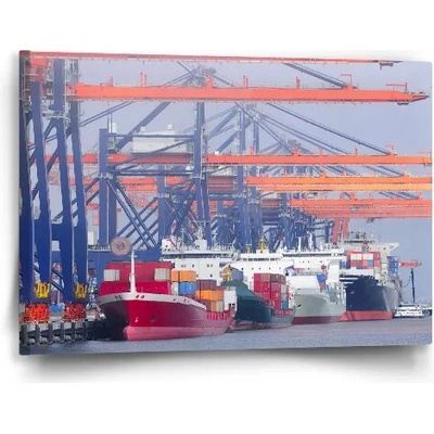 Sablio Obraz Lode v prístave - 60x40 cm
