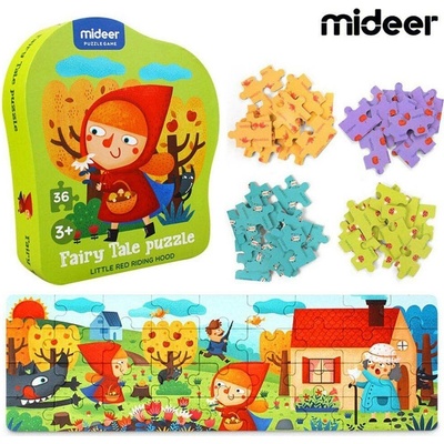 MiDeer Pohádkové Červená Karkulka 36 dílků
