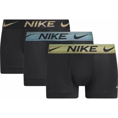 Nike TRUNK 3PK Pánské spodní prádlo černá