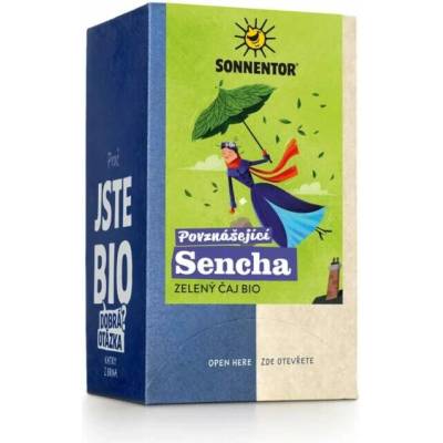 Sonnentor povznášející Sencha bio zelený čaj 21,6 g balení 6 ks