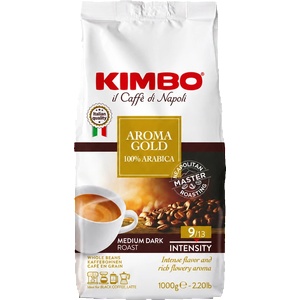 KIMBO Кафе на зърна Kimbo Aroma Gold, 1кг