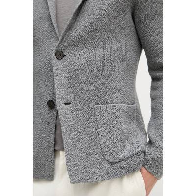 United Colors of Benetton сако с едноредно закопчаване мъжко с добавена вълна (1Y6SU601X)