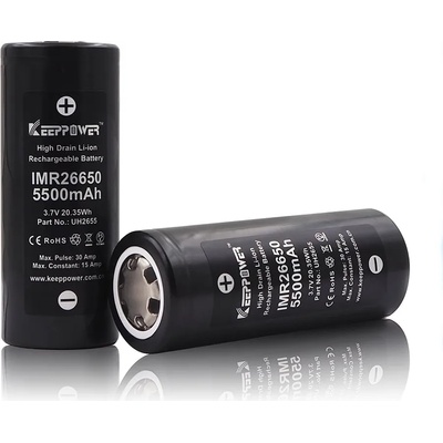 KeepPower 26650 5500mAh 15A (0702000100)