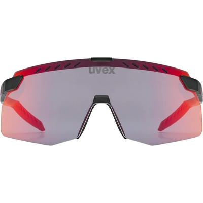 uvex Очила за колоездене Uvex Pace Stage Supravision Small Cat. 2 Cycling glasses - Black Matt / Mirror Red - размер One Size (205-6999-0111)