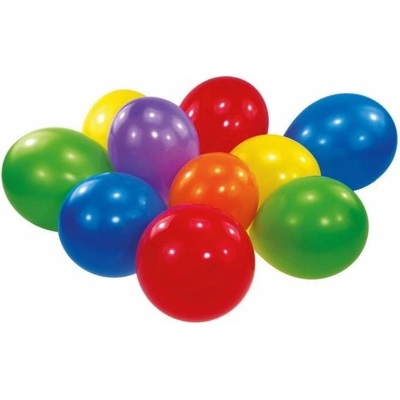 Amscan 100 latexových balónikov Standard farebné 22,8 cm