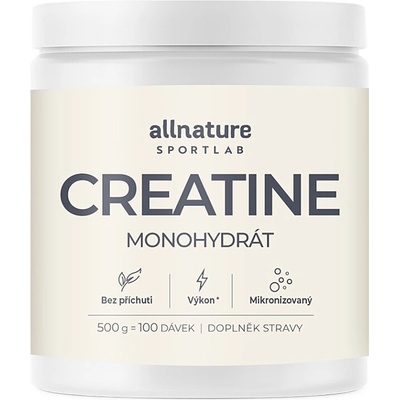 Allnature Sportlab Creatine monohydrát 500 g