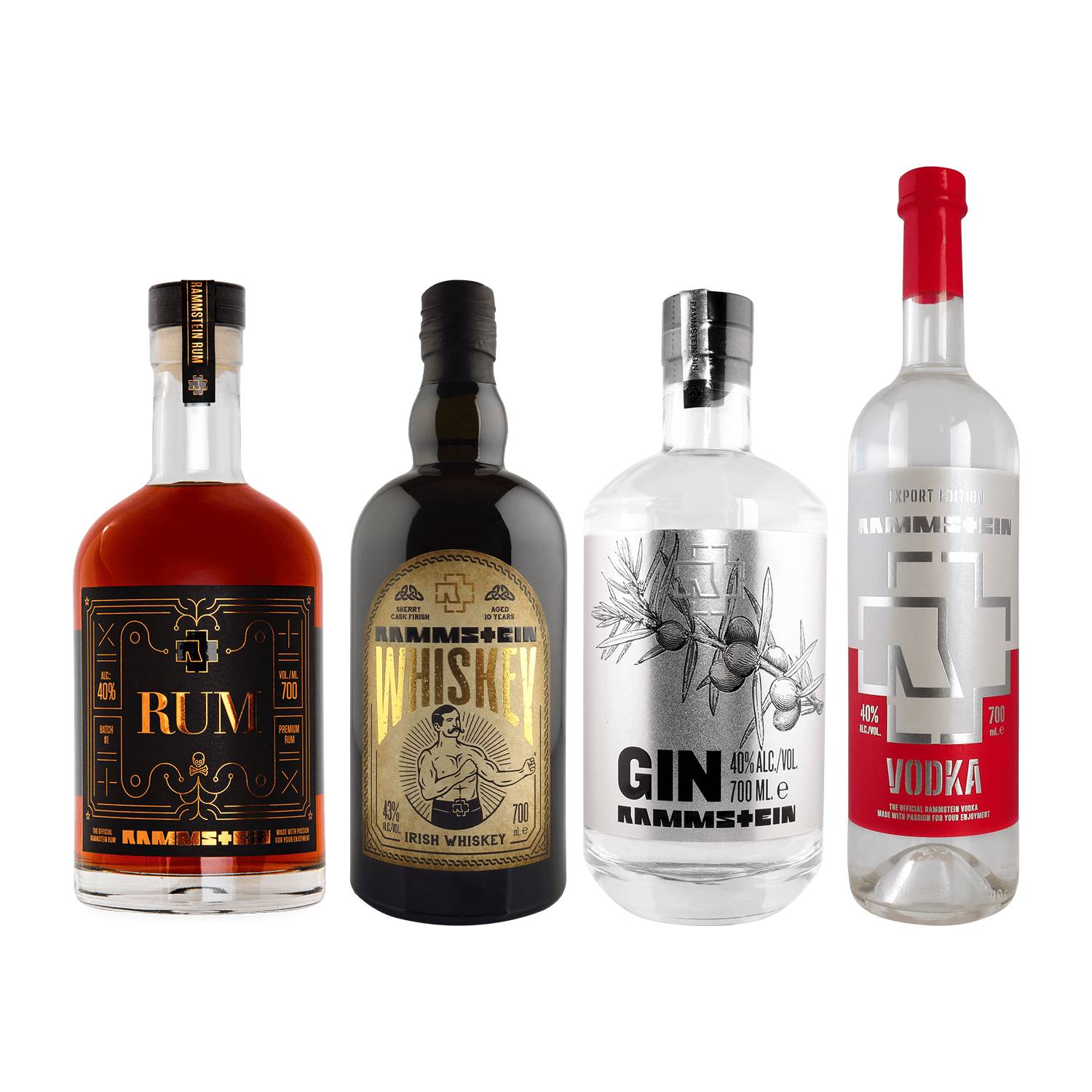 ラムシュタイン　ジン Rammstein Gin - London Dry Gin | Alko90.sk