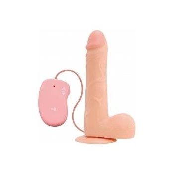 Boss of Toys Slick thick penis vibrator suction cup remote control 23cm