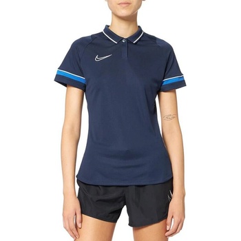 Image 1 of Nike Dri-Fit Academy 21 Short Sleeve Polo Navy