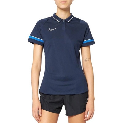 Nike Dri-Fit Academy 21 Short Sleeve Polo Navy