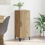 vidaXL Служебен шкаф Дъб 34, 5 x 34 x 90 см Инженерна дървесина (880926)
