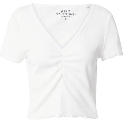 ONLY Тениска 'betty' бяло, размер xs