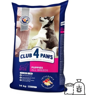 Club4Paws Premium pre šteňata všetkych plemien 14 kg